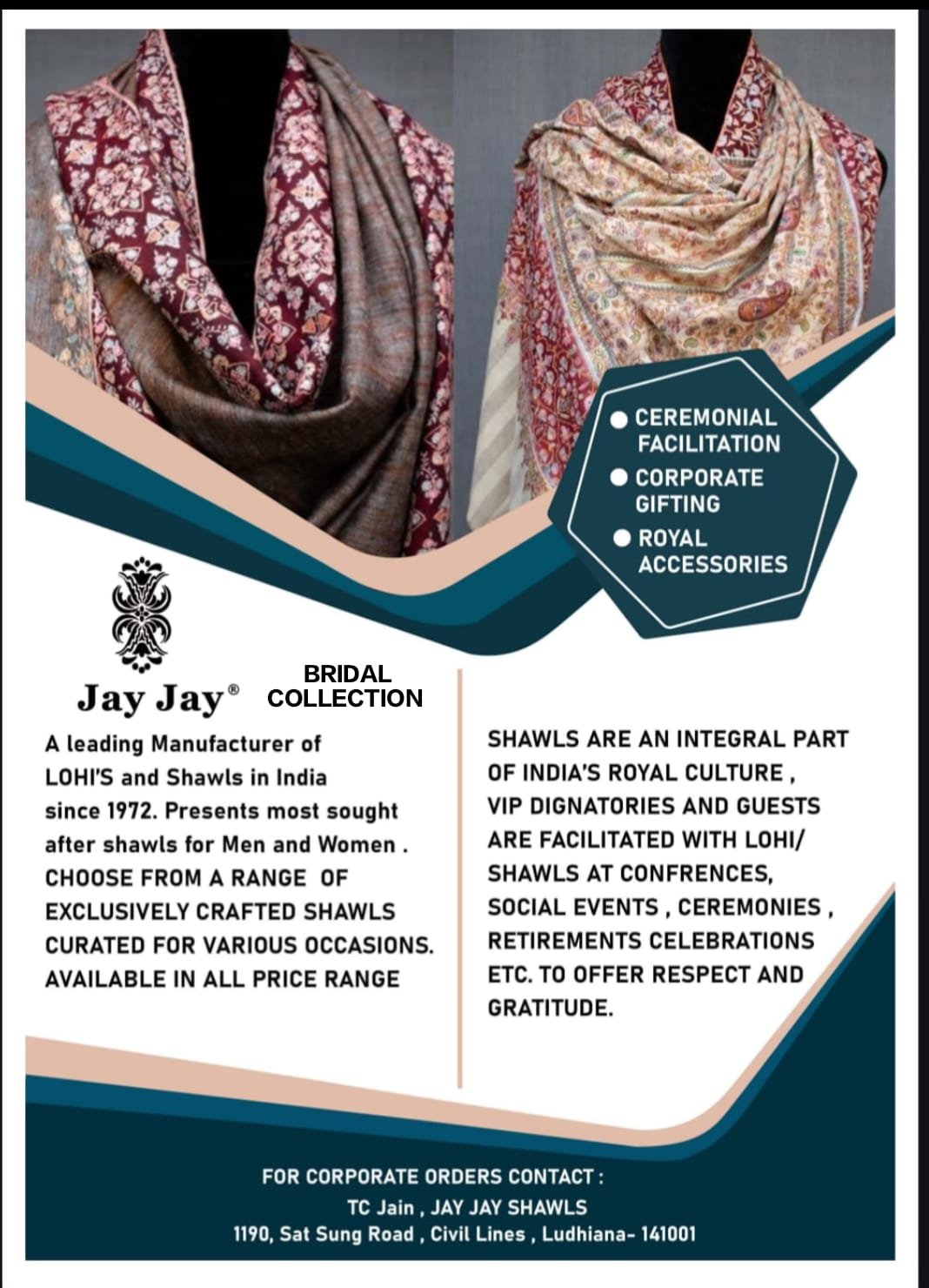 Jay Jay Shawls collection
